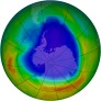 Antarctic Ozone 2012-09-23